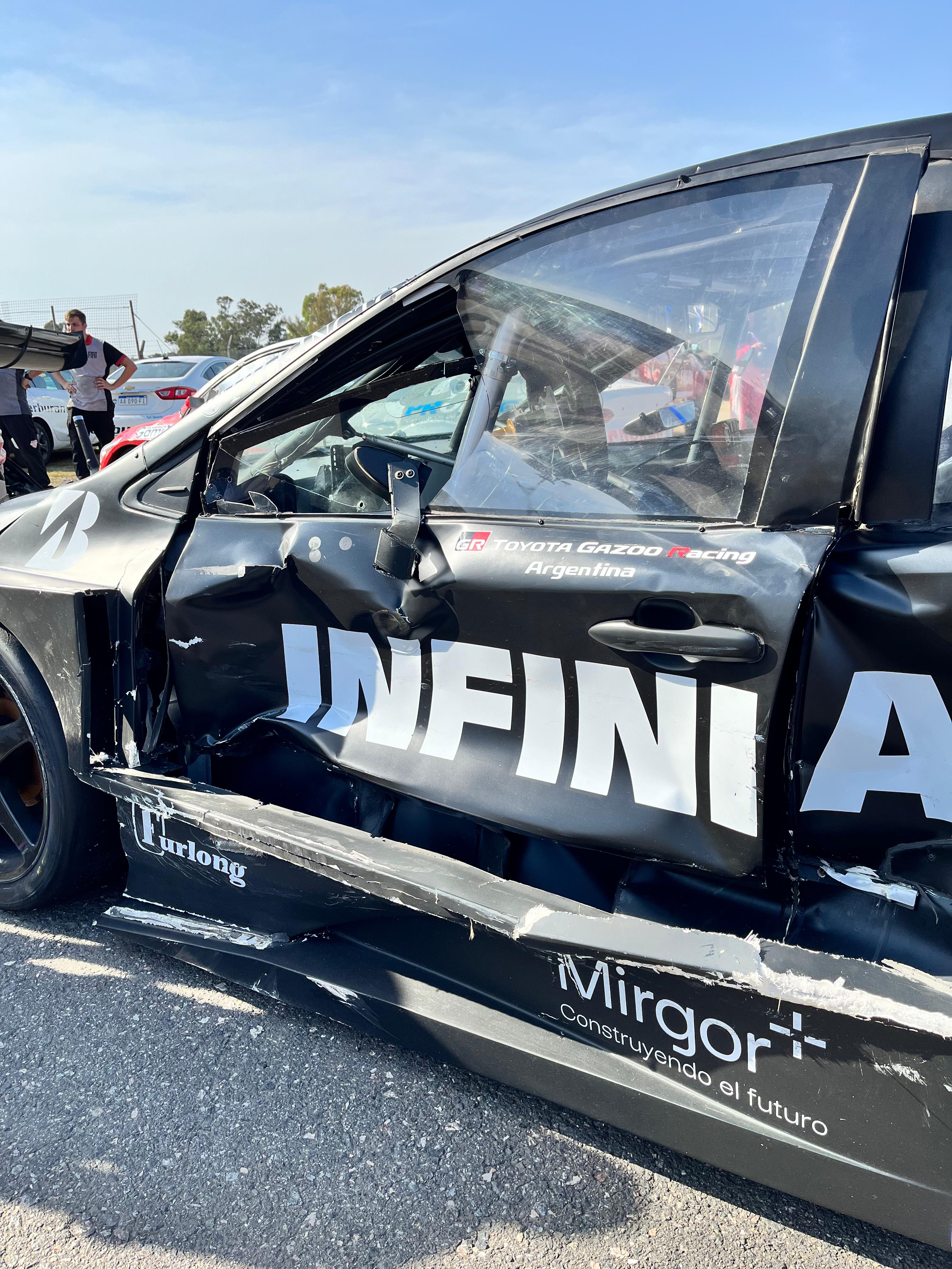 Así quedaron los autos de Rossi y Ciarrocchi:: WhatsApp Image 2024-06-09 at 12.19.38.jpeg